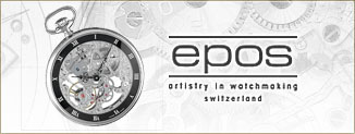  epos（エポス）2089 スケルトン手巻き式懐中時計