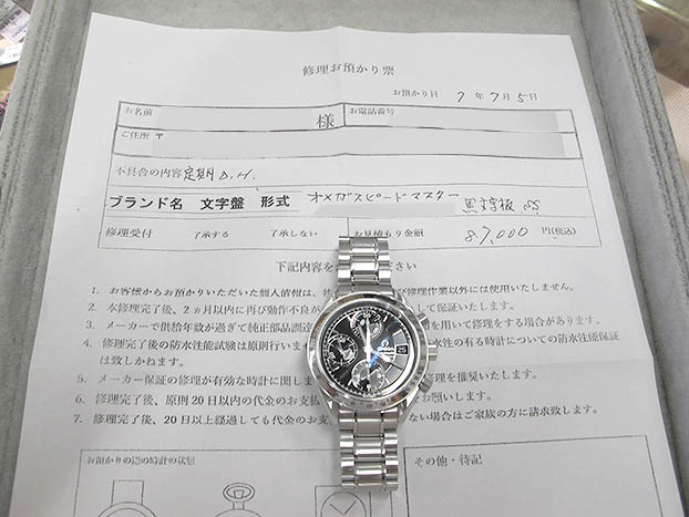オメガ　スピードマスター